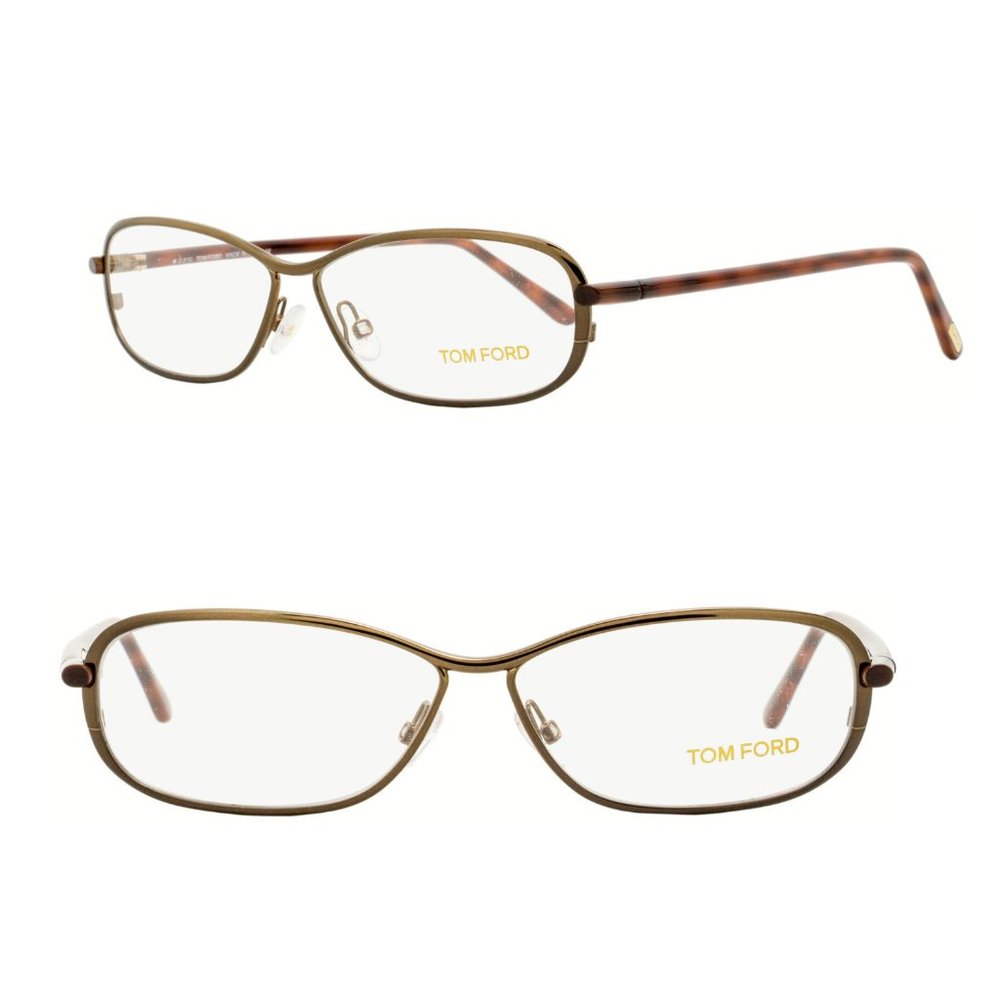 NEW TOM FORD TF5161 045 HAVANA AUTHENTIC EYEGLASSES RX 56-11 🎁